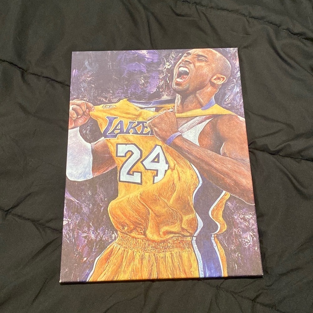 Kobe Bryant painting